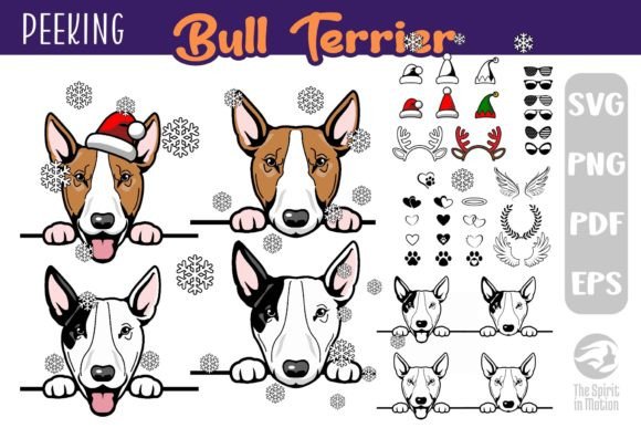 Download Bull Terrier PNG, SVG, Clipart, Cutfiles - Cutfiles Collection