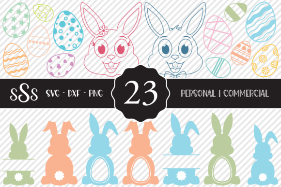 Download Easter Bunny Bundle - Festive Designs - Sign Collection