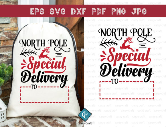 Download Santa Sack SVG Bundle. Santa Bag Design - Sign Collection