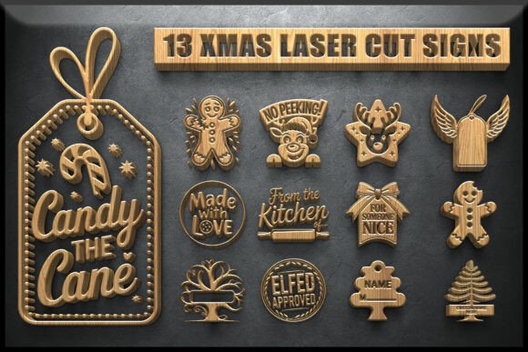 Download Christmas Sign SVG Bundle - Sign Collection