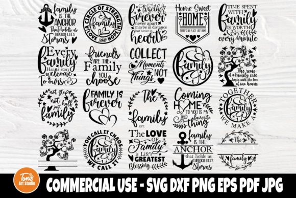 Download Family SVG Bundle, Home Svg, Family Sign - Sign Collection