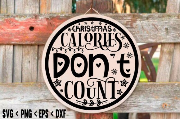 Download Christmas Round Sign Svg Png Design - Sign Collection