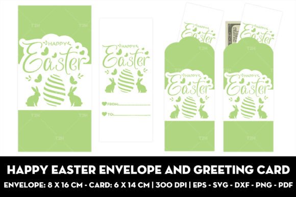 Download Happy Easter Envelope and Greeting Card - Premium Resources