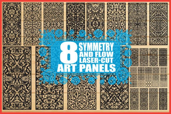 Download Ornamental Flow Design Laser Cutting Pac - Sign Collection