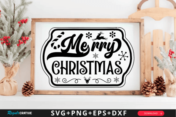 Download Merry Christmas Svg Design - Sign Collection