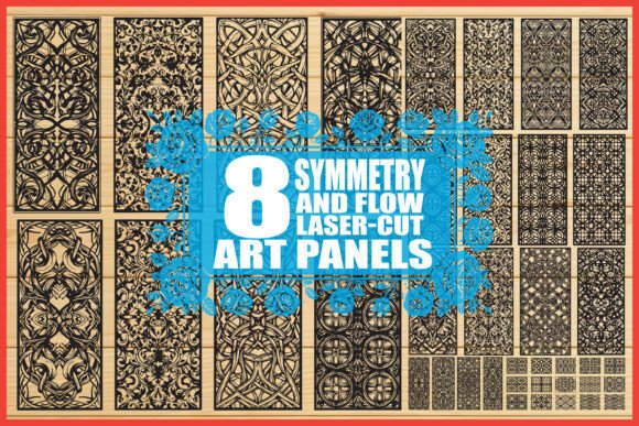Download Ornamental Flow Design Laser Cutting Pac - Sign Collection