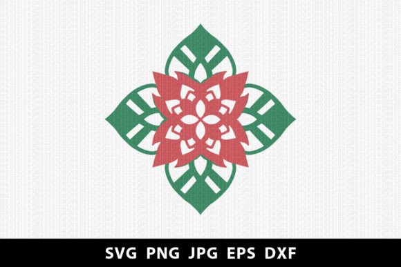 Download Poinsettia SVG, Christmas Design - Sign Collection