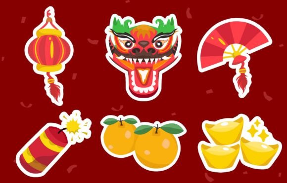 Download Festivity Sticker Set Collection Design - Sign Collection