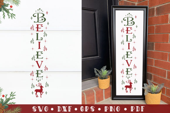 Download Elieve, Christmas Porch Sign&nbsp; - Sign Collection