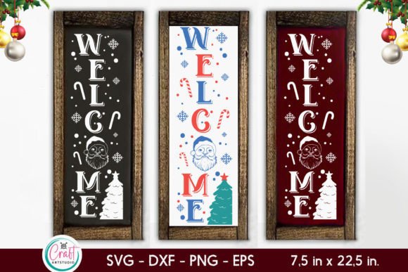 Download Christmas Porch Sign SVG Cut Files - Sign Collection