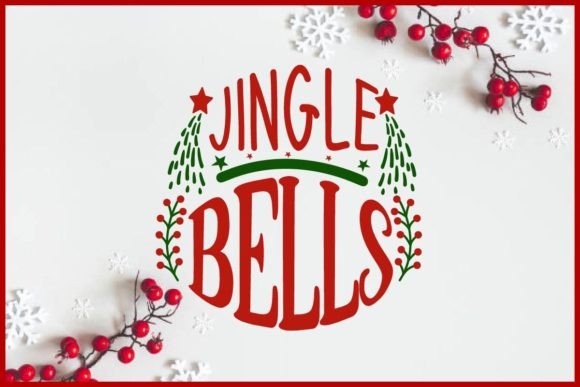 Download Jingle Bells Christmas Round Signs Svg - Sign Collection