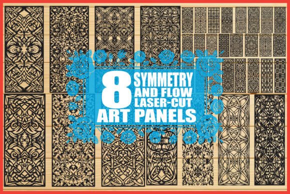 Download Ornamental Flow Design Laser Cutting Pac - Sign Collection