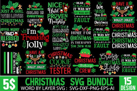 Download Christmas SVG Bundle,Christmas Design - Sign Collection