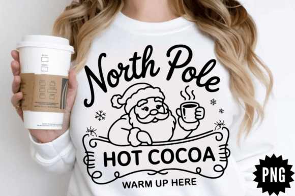 Download Holiday Hot Chocolate SVG Design - Sign Collection