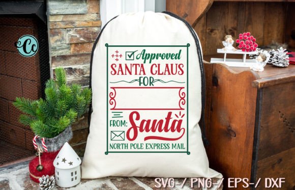 Download Santa Sack SVG Bundle. Santa Bag Design - Sign Collection