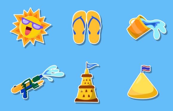 Download Festivity Sticker Set Collection Design - Sign Collection
